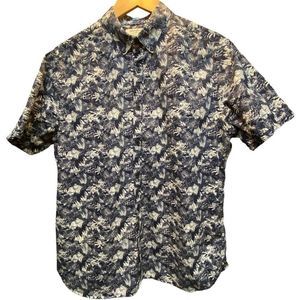 Denim & Flower mens XL Floral pattern Shirt